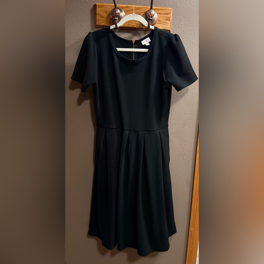 LuLaRoe Classic Black Short Sleeve Dress